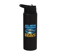 La théorie extraterrestre UFO UAP est diffusée dans ma famille : vérité et faits sur le complot Stainless Steel Insulated Water Bottle