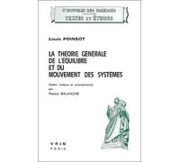 La Théorie Générale De L'équilibre Et Du Mouvement Des Systèmes