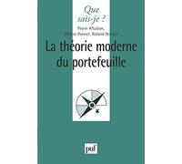 La Théorie moderne du portefeuille