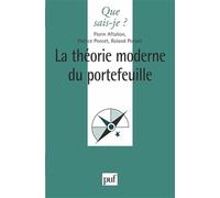La Théorie moderne du portefeuille