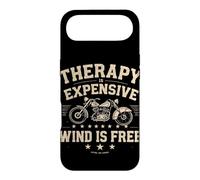 La thérapie coûte Cher. Le Vent est Gratuit pour Les Amateurs de Moto Coque pour iPhone Air