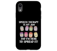 La thérapie orthophonique est ma Confiture et Je suis là pour la répandre Coque pour iPhone XR
