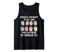 La thérapie orthophonique est ma Confiture et Je suis là pour la répandre Débardeur