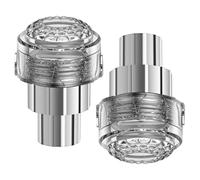 La Tige De Valve De LED Couvre 7 Couleurs Clignotantes De Valve De Pneu | Bouchons De Tige De Valve De Pneu LED Avec Capteur De Mouvement, Lumières ABS + PC Étanches Pour Motos, Scooters Électriques,