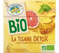 La tisanière Bio La Tisane Détox saveur pamplemousse 20 sachets 30g