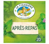 Twinings La Tisanière Infusion après-repas menthe poivrée et anis 20 sachets (37 g)