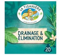 LA TISANIERE - Infusion au Maté, Chicorée Torréfiée et Café Vert - Arômes Naturels de Romarin, Orange et Vanille - la boite de 25 sachets - 28g - Le Lot De 4