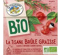 LA TISANIERE Infusion brûle graisse à la menthe, cannelle et guarana bio 30 g