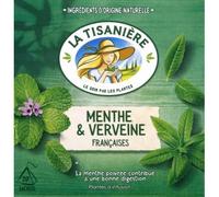La Tisanière Infusion Menthe & Verveine Françaises 20 sachets 24g
