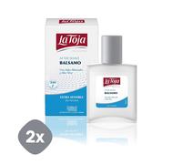 LA TOJA Après Rasage Baume Extra Sensible Sans Alcool Aloe Vera 2x100 ml