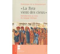 "La Tora vient des cieux". Introduction au sens du langage biblique