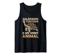 La Tortue des Galápagos est Mon Esprit Animal Îles Galápagos Débardeur