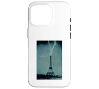 La Tour Eiffel en tant que parafoudre colossal Coque pour iPhone 16 Pro