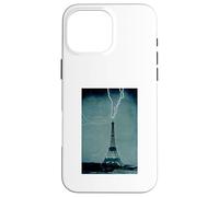 La Tour Eiffel en tant que parafoudre colossal Coque pour iPhone 16 Pro Max