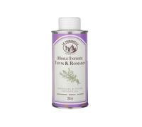 La Tourangelle® | Huile de colza infusée au thym et au romarin | Assaisonnement Huile Thym Romarin Aromatique Saveur Intense Herbettes Cuisine - 250 ml.