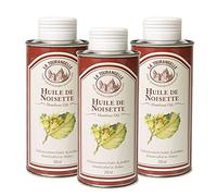 La Tourangelle Huile de Noisette Goût Intense/Savoureux de Noisette Toastée Agrémentez Vos Vinaigrettes/Vos Pâtisseries de Cette Huile Gourmande 250 ml - Lot de 3, 850 g