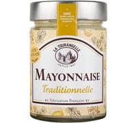 La Tourangelle - Mayonnaise Traditionnelle - Naturelle & onctueuse - 270g | Sans conservateurs, sans additifs, sans sucres ajoutés