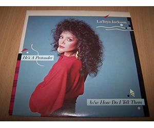 La Toya Jackson - He's A Pretender / How Do I Tell Them - 45 tours - 7"
