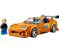 LEGO Speed Champions La Toyota Supra MK4 de Fast and Furious - Jouet Voiture - Maquette avec Minifigurine de Brian O'Conner - Cadeau STEM pour Garçon dès 10 Ans ou Ado Fan du Film 77260
