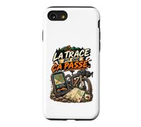 La Trace Dit Que Ça Passe Humour Gravel Cycliste Coque pour iPhone SE (2020) / 7/8