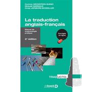 La Traduction Anglais-Français - Manuel De Traductologie Pratique