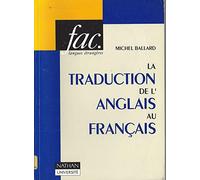 La traduction de l'anglais au français