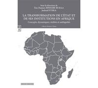 La transformation de l'État et de ses institutions en Afrique Concepts, dynamiques, réalités et ambiguïtés - Fidèlel Allogho-Nkoghe - Complicites Eds - broché - Essai