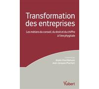 La transformation des entreprises Les métiers du chiffre, du droit et du conseil à l'ère phygitale - Jean-Jacques Pluchart - Vuibert - broché - Guide