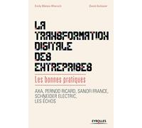La transformation digitale des entreprises: Les bonnes pratiques. Axa, Pernod Ricard, Sanofi France, Schneider lectric, les échos.