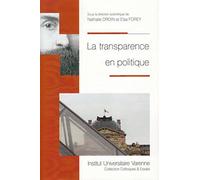 La Transparence en politique