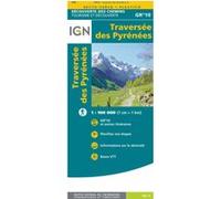 Collectif – La traversée des Pyrénées – Carte plastifiée IGN (GR10)