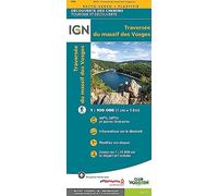 Collectif – IGN – La traversée des Vosges – Échelle 1 : 100 000 – Atlas / carte