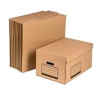 LA TRIBU DU CARTON Lot de 10 Caisses boites archives