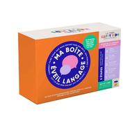 La Tribu Happy Kids - Ma Boîte Éveil Langage - Kit éducatif pour stimuler Le langage de 0 à 5 Ans - Méthode créée par orthophonistes - Dès la Naissance