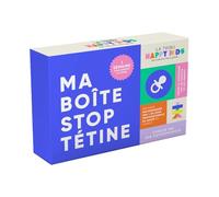 La Tribu Happy Kids - Ma Boîte Stop Tétine - Méthode pour arrêter la tétine en 1 semaine dès 3 ans - Kit sevrage sucette enfant - Outil éducatif conçu par orthophoniste