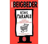La Trilogie Octave Parango - Frédéric Beigbeder - Lgf - broché - Roman