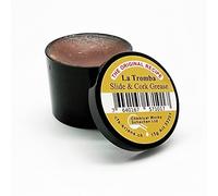 La Tromba Graisse pour Coulisses (Made in Switzerland) + Chiffon de nettoyage en microfibre - idéal pour Trompette, Bugle, Cornet, Cor Alto, Cor Français, Baryton, Euphonium, Tuba