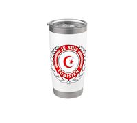 La Tunisie c'est mon beau pays Gobelet isotherme en acier inoxydable double paroi
