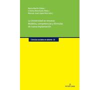 La Universidad se renueva: Modelos, competencias y fórmulas de nueva implantación