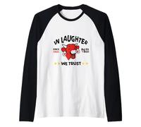 La Vache Qui rit en riant : Nous Faisons Confiance à Retro Cheese Manche Raglan
