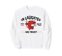La Vache Qui rit en riant : Nous Faisons Confiance à Retro Cheese Sweatshirt