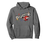 La Vache Qui Rit Fromage LVQR Famille Rétro Sweat à Capuche