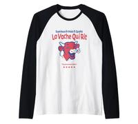 La Vache Qui rit tendrement Bon Fromage français rétro Manche Raglan