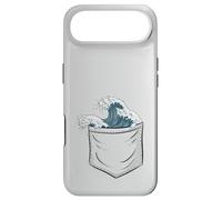 La Vague Japonaise déferlante dans ta Poche Coque pour iPhone Air