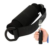 La vaisselle utilise l'outil d'aide | Sangle d'assistance à l'auto-manger pour Fork & Spoon | Handicap réglable Aid alimentaire | Outil de mobilité manuelle du fixateur de l'argenterie pour les person