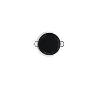 La Valenciana 10 cm, poêle à Paella en acier émaillé Noir, noir, 90 cm