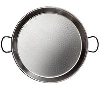 La valenciana 22 cm-Poêle à Paella-Acier Poli-Noir