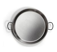 LA VALENCIANA Plat à paëlla profond 50 cm en acier poli