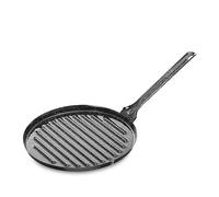 La valenciana Poêle en Acier émaillé Noir 22 cm, Émail, Noir, 26 cm