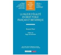 La Valeur D'égalité En Droit Public Français Et Britannique